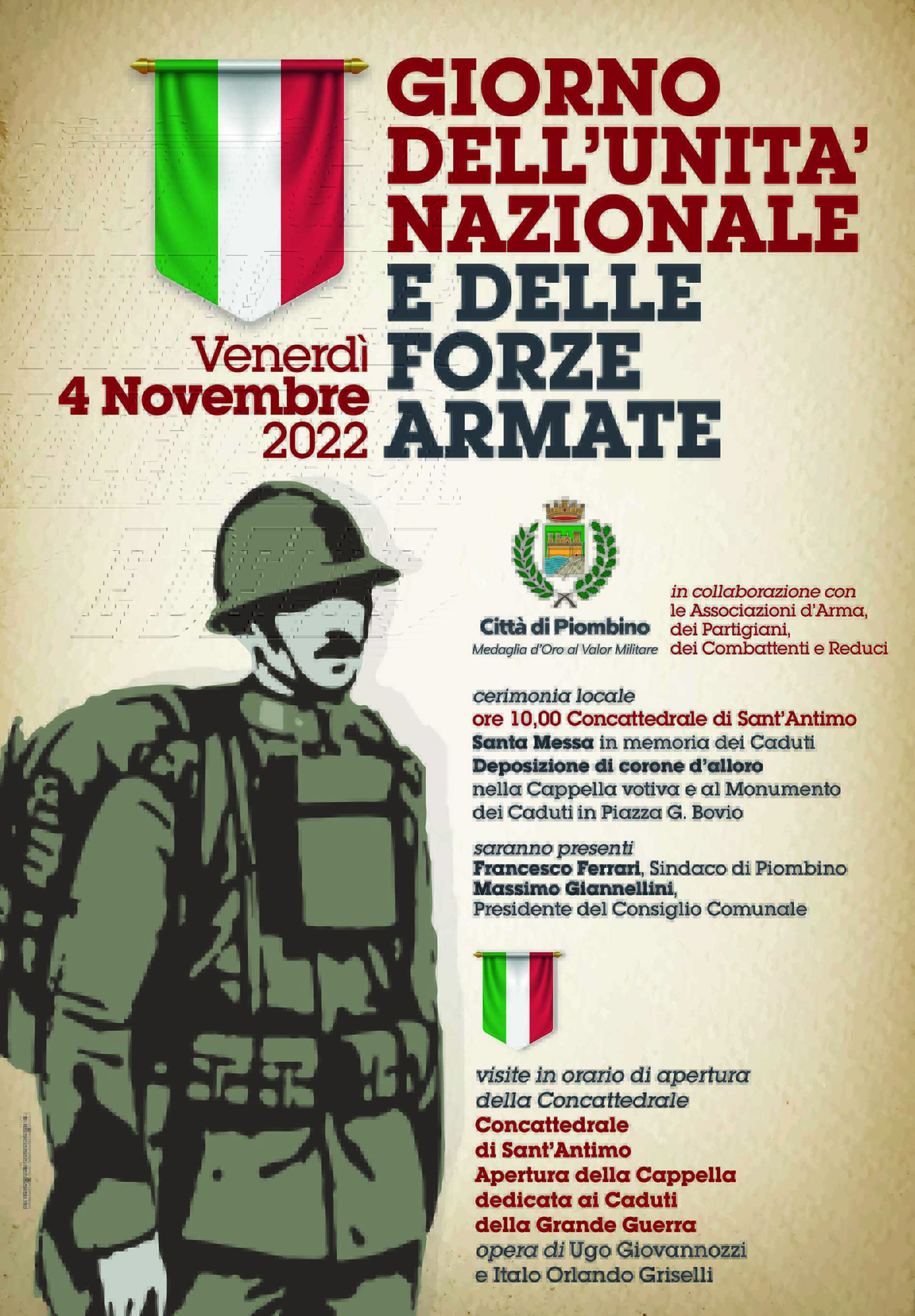 4 Novembre Giornata delle Forze Armate